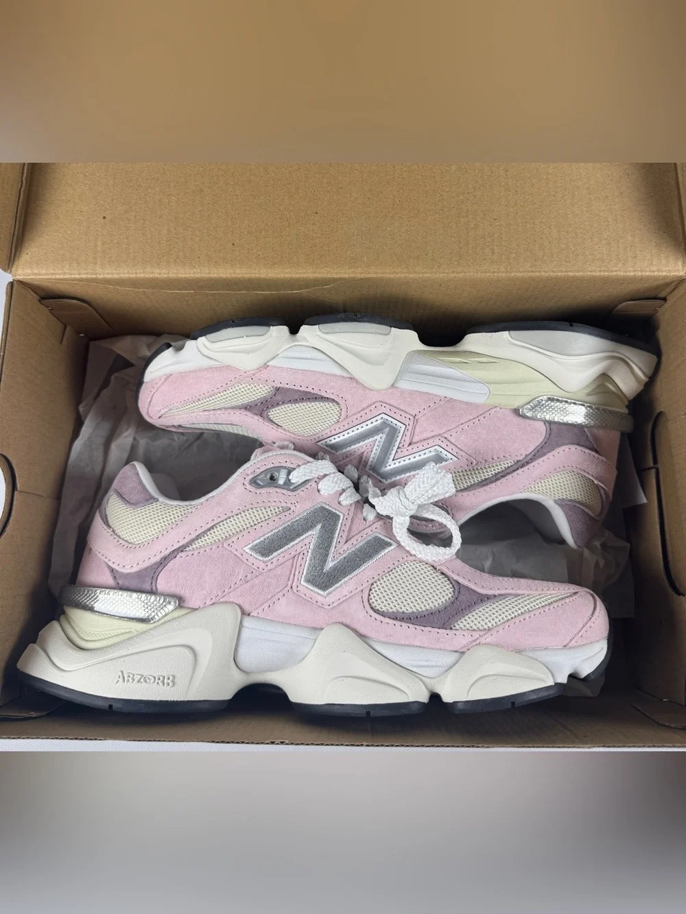 New Balance 9060 Pink Beige Rose Beige U9060LBC Womens Size 8